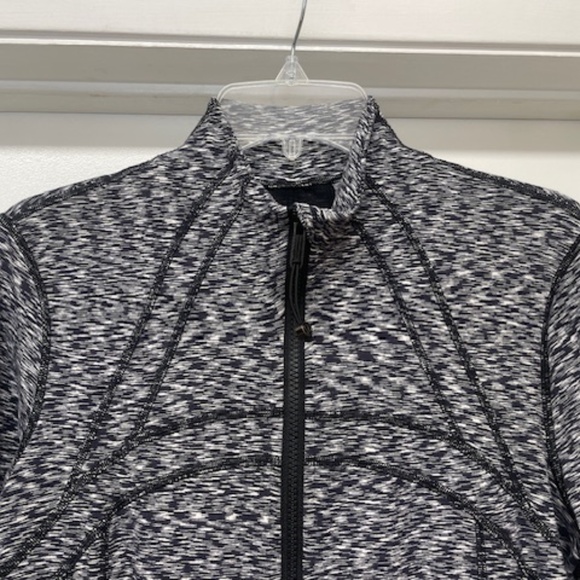 EUC Lululemon Define Rulu Jacket Spaced Out Space Dye Black White - Picture 5 of 12